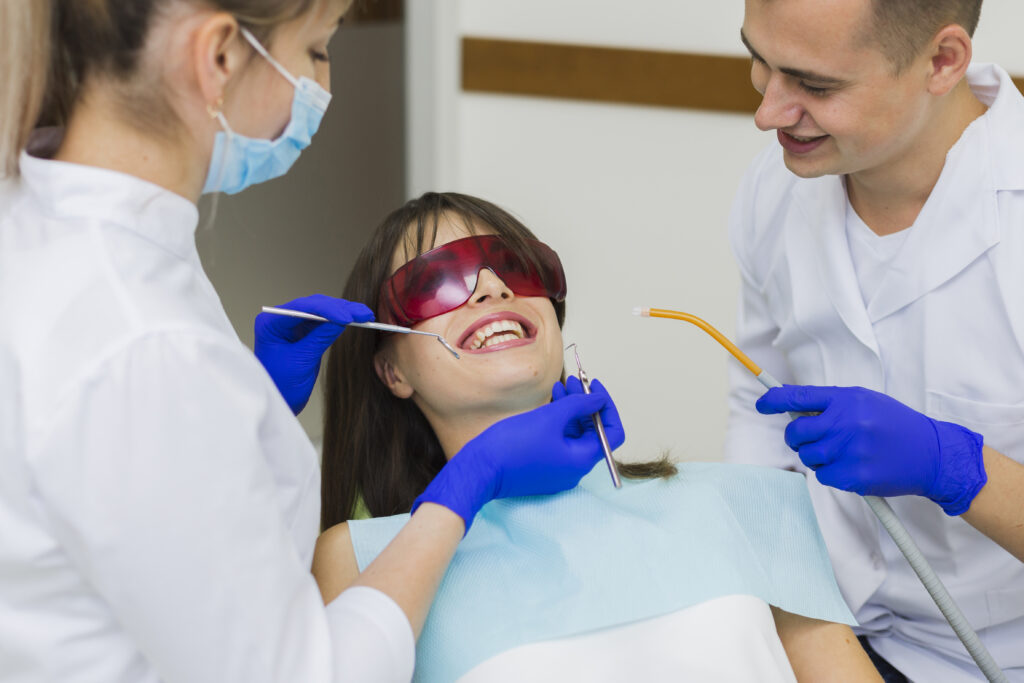 teeth whitening treatment